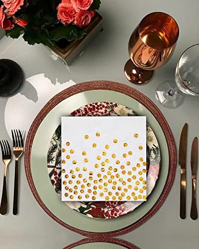 Vue 4 de Serviettes En Papier