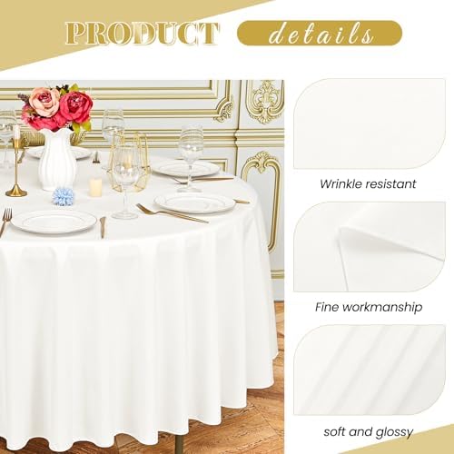 Vue 4 de Paquet De Nappes Rondes