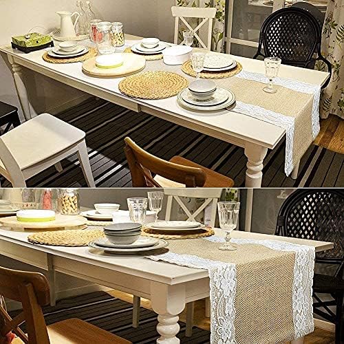 Vue 5 de Chemin De Table Toile