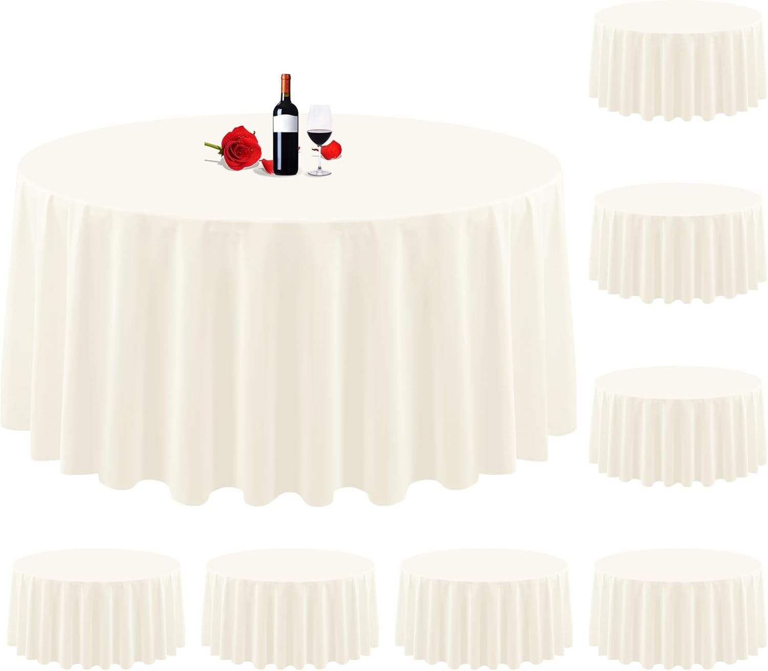 Lot De Nappes Rondes