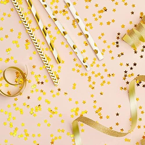 Vue 3 de Pailles En Papier Pieces