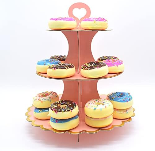 Vue 3 de Presentoir Cupcakes Jetable