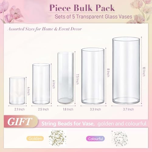 Vue 2 de Set De Vases Cylindriques