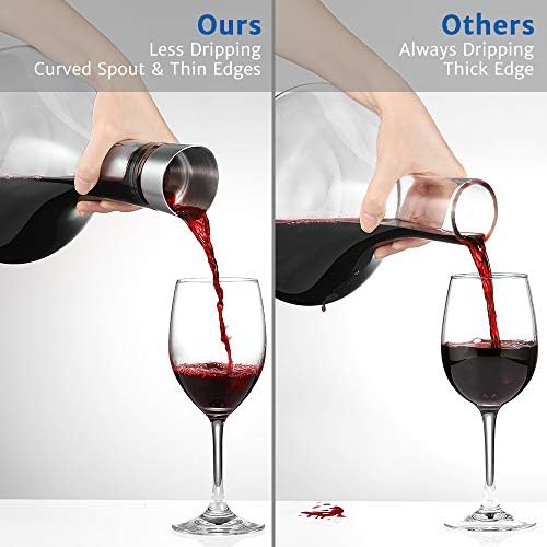 Vue 4 de Glastal Carafe Decanter