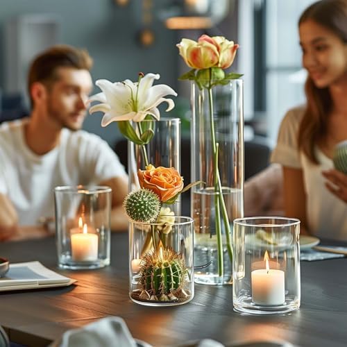 Vue 4 de Set De Vases Cylindriques