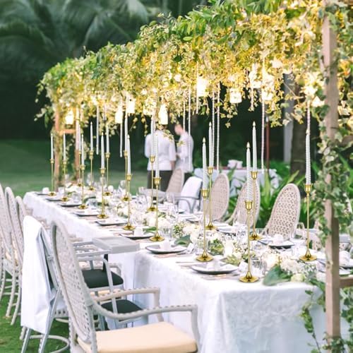 Vue 6 de Chandelier Dores Lot De