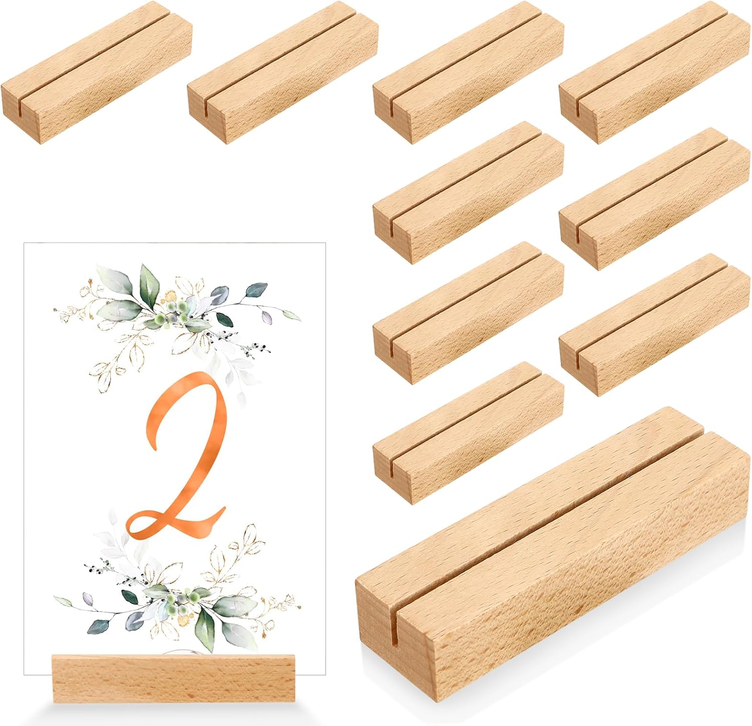 Pieces Porte Carte Bois