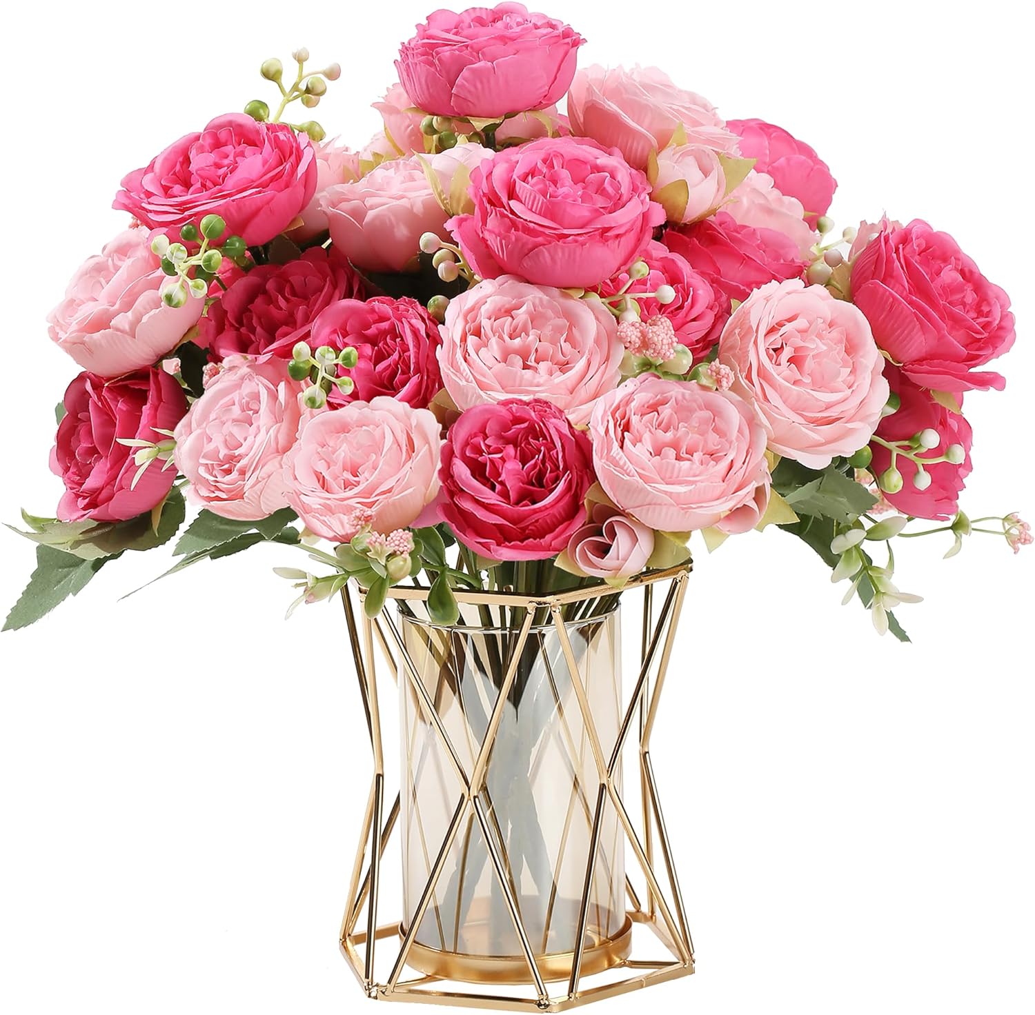 Bouquets Pivoines Artificielles En