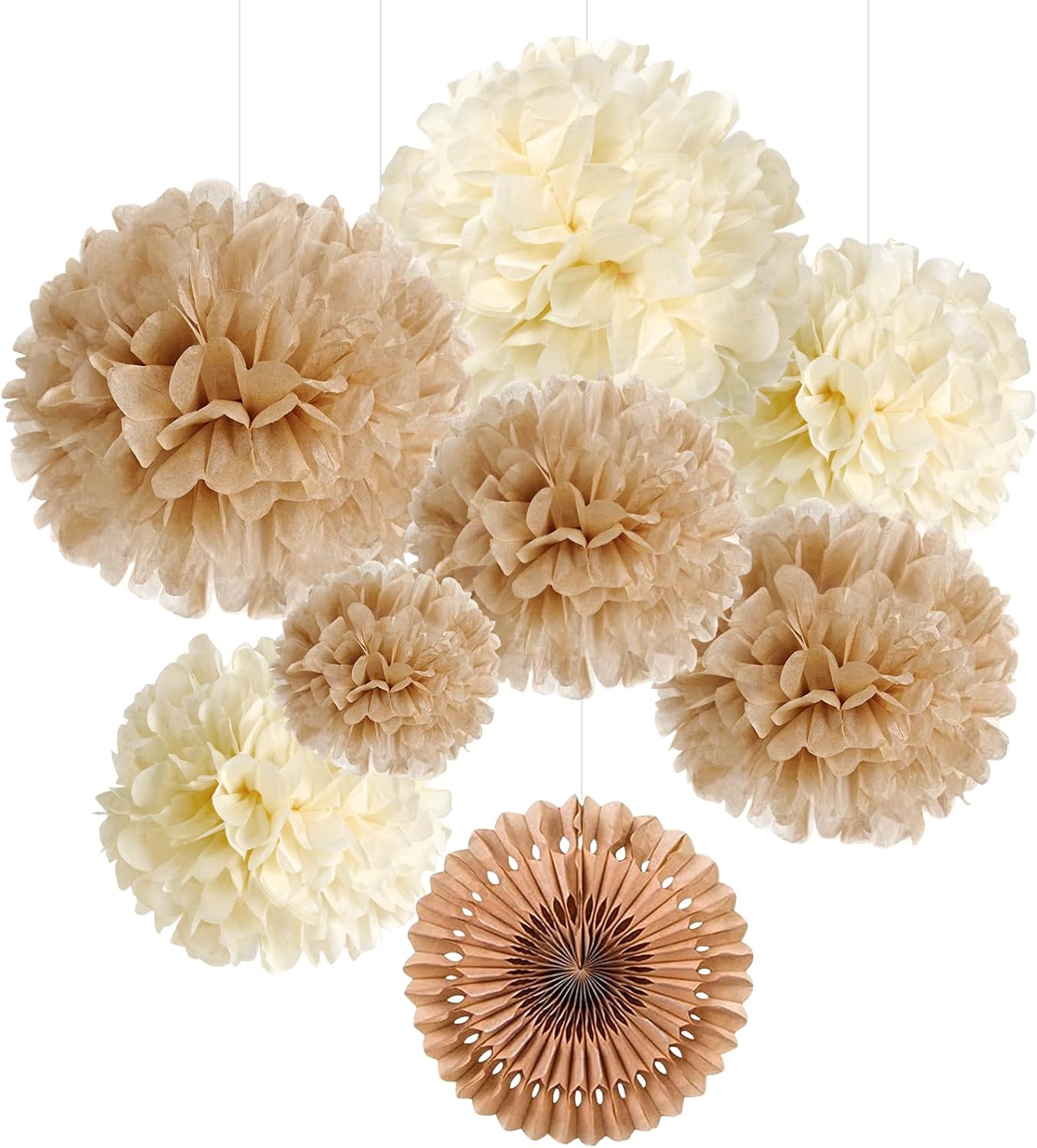 Sunbeauty Pompom Papier De