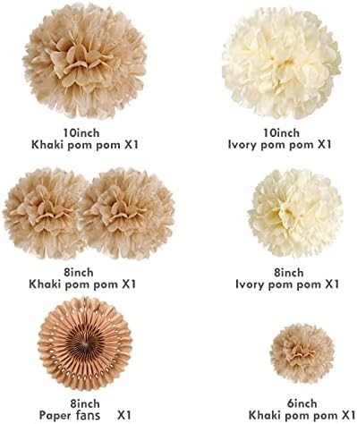 Vue 3 de Sunbeauty Pompom Papier De