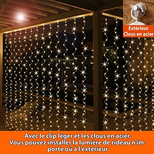 Vue 4 de Hxweiye Led Guirlande Lumineuse