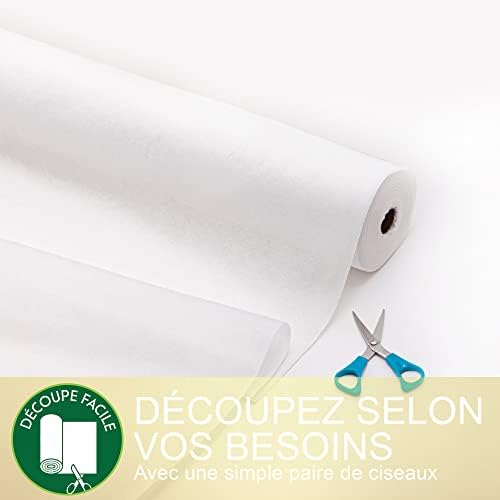 Vue 5 de Tenture Mariage Intisse Cm