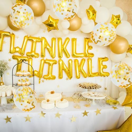 Vue 5 de Ballons Anniversaire Blanc Et