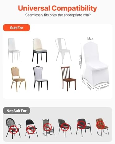 Vue 4 de Vevor Lot De Housses