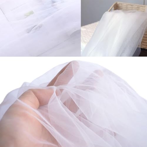 Vue 2 de Tissu En Tulle Doux