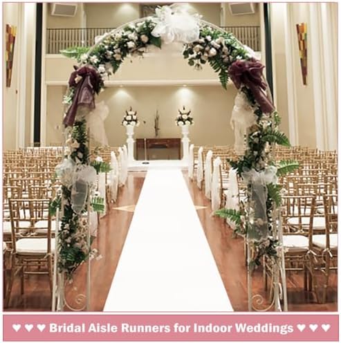 Vue 3 de Tapis Blanc De Mariage