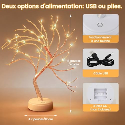 Vue 5 de Arbre Lumineux Interieur Leds