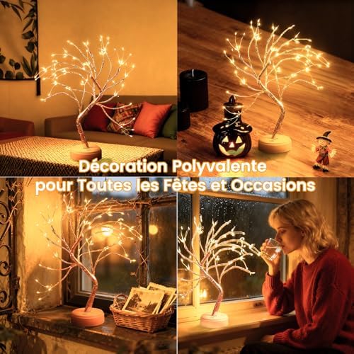 Vue 6 de Arbre Lumineux Interieur Leds