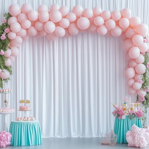 Vue 2 de M Blanc Rideau De