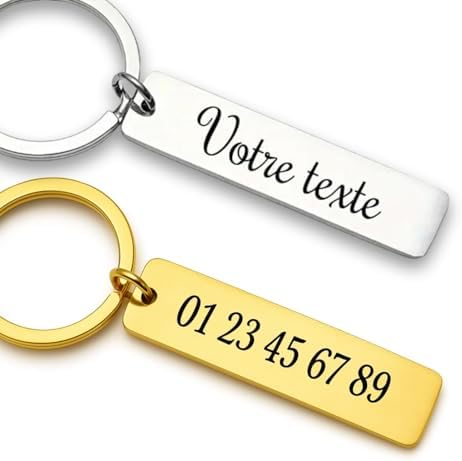 Vue 6 de Portecles Voiture Personnalise Grave