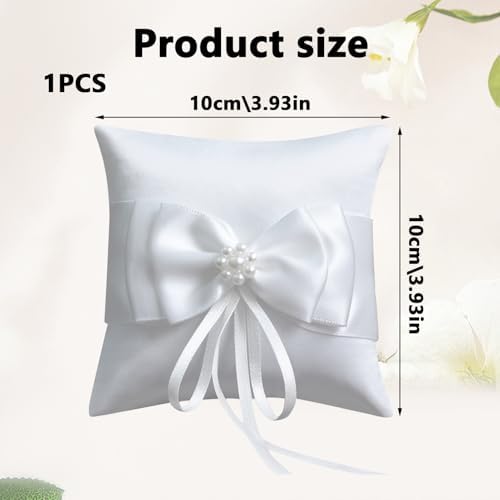 Vue 2 de Haniutty Coussin Alliance Mariage
