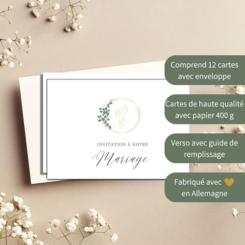 Vue 3 de Cartes Dinvitation