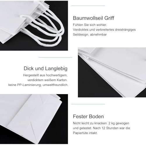 Vue 3 de Sac Cadeau Pochette Cadeau