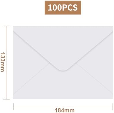 Vue 3 de Pieces Enveloppes Blanches En