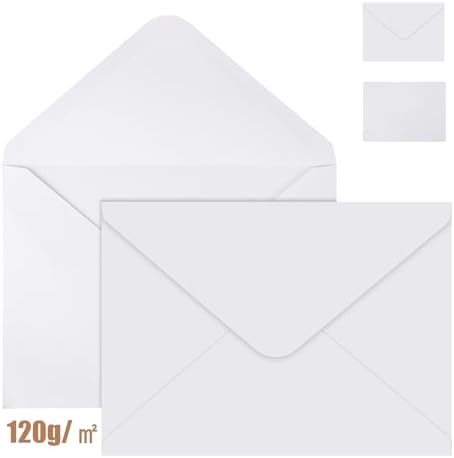 Vue 4 de Pieces Enveloppes Blanches En