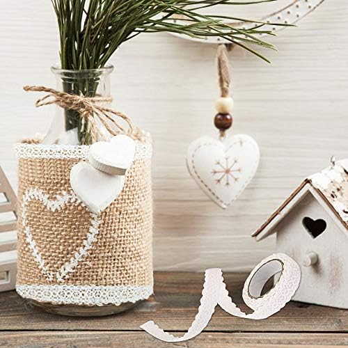 Vue 4 de Rouleaux De Dentelle Blanc