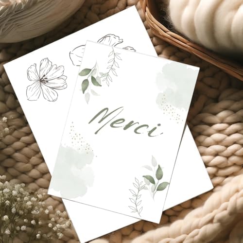 Vue 6 de Lot De Cartes Merci