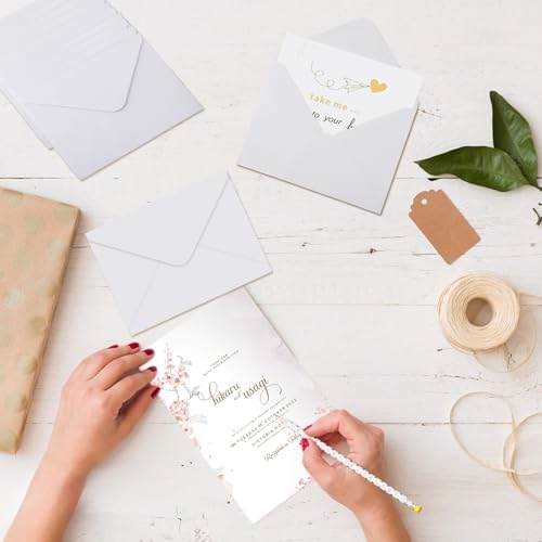 Vue 7 de Pieces Enveloppes Blanches En