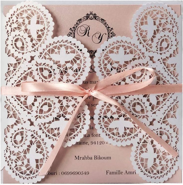 Pieces Cartes Dinvitation De