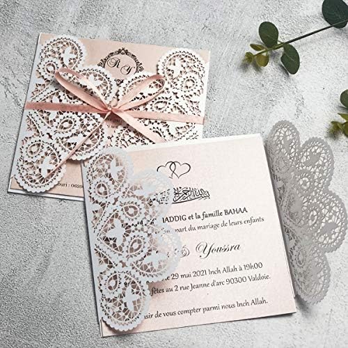 Vue 2 de Pieces Cartes Dinvitation De