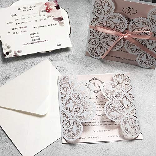 Vue 6 de Pieces Cartes Dinvitation De