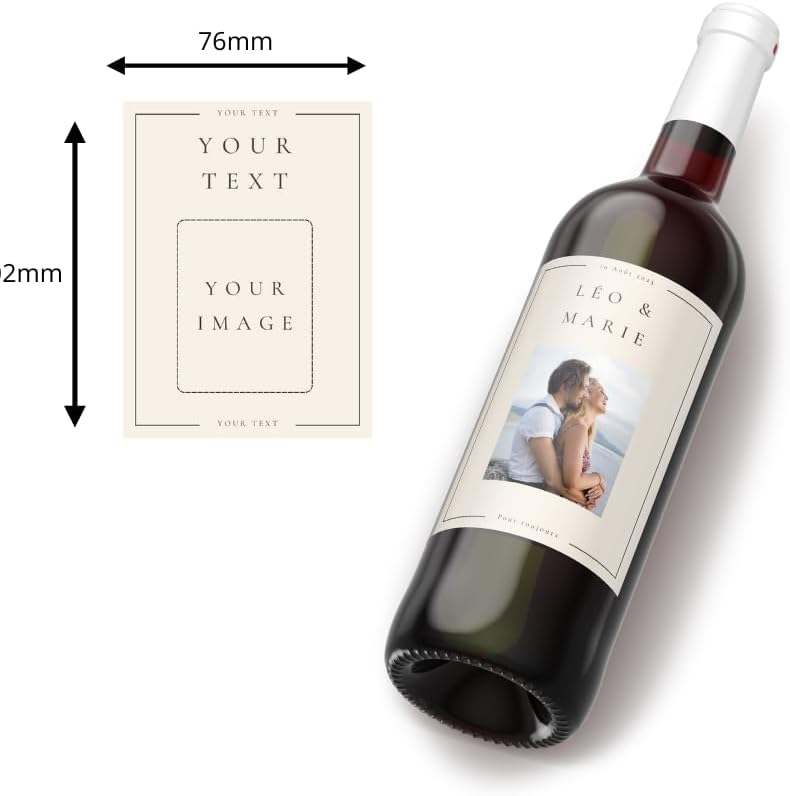 Vue 3 de Etiquettes Personnaliser Pour