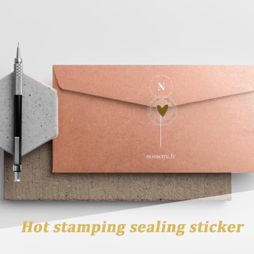 Vue 3 de Pcs Autocollants Coeur Stickers