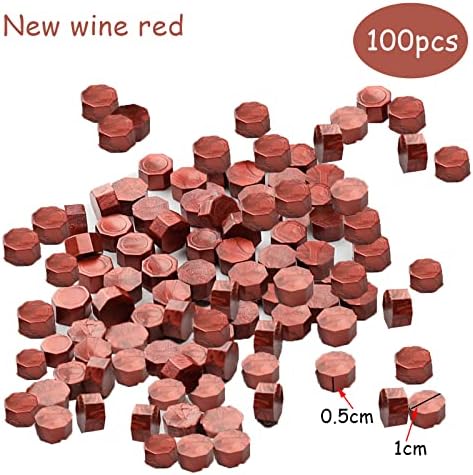 Vue 2 de Cire Cacheter Octogonale