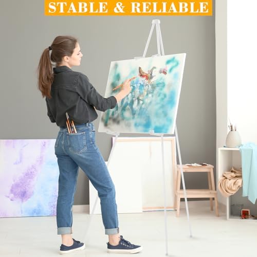 Vue 2 de Puwowye Chevalet Dartiste Reglable
