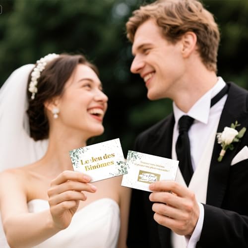 Vue 4 de Cartes Jeu Des Binomes