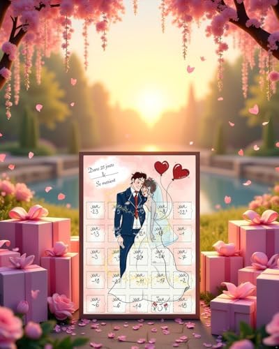 Vue 3 de Calendrier Compte Rebours