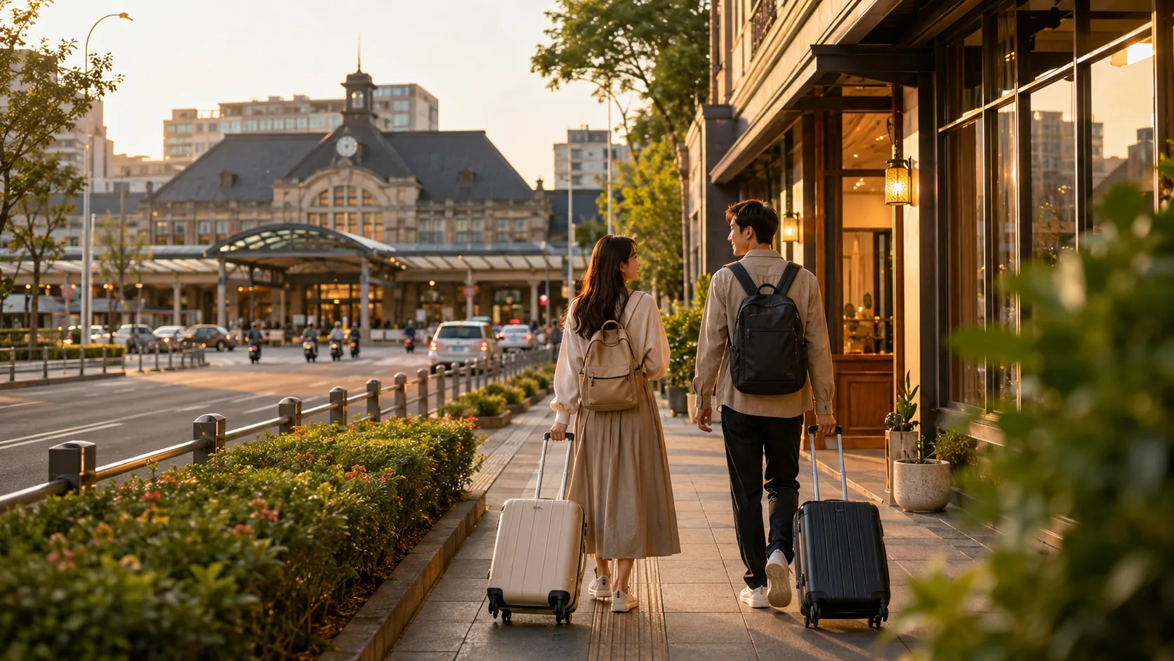 台中火車站附近住宿推薦｜步行 3 分鐘到車站，住近一點為什麼更方便？