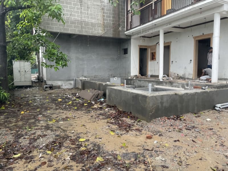 Aahana Villa 1 — under construction