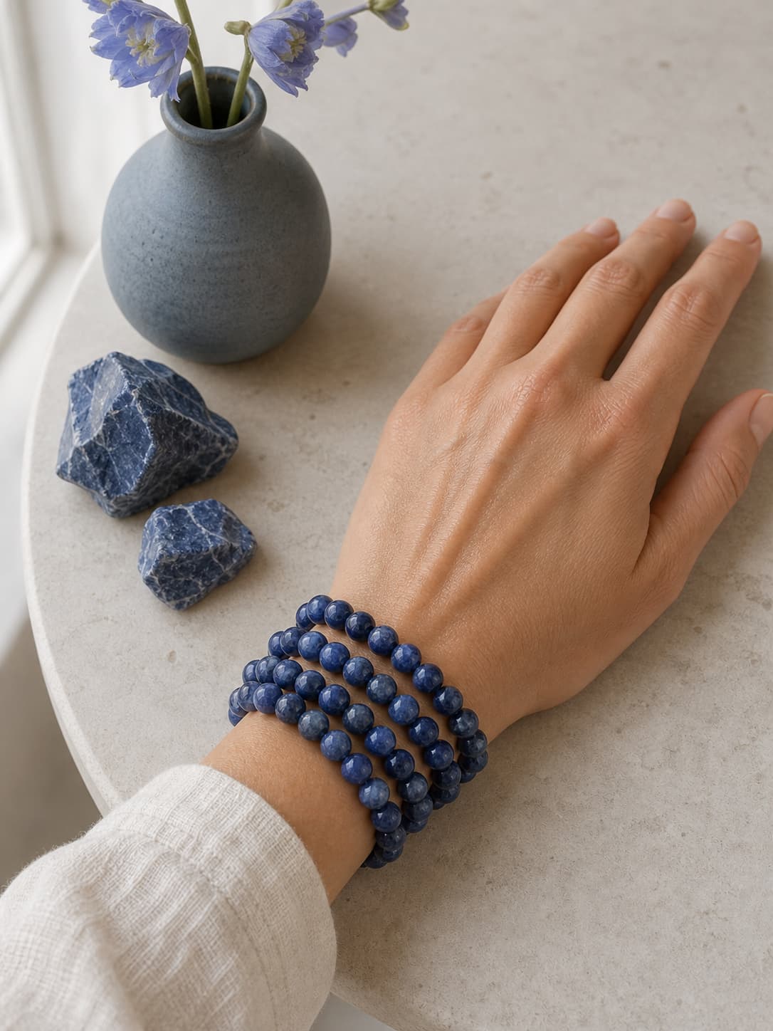 Pulsera de Sodalita