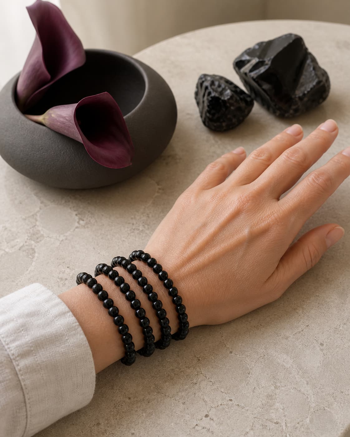 Pulsera de Obsidiana