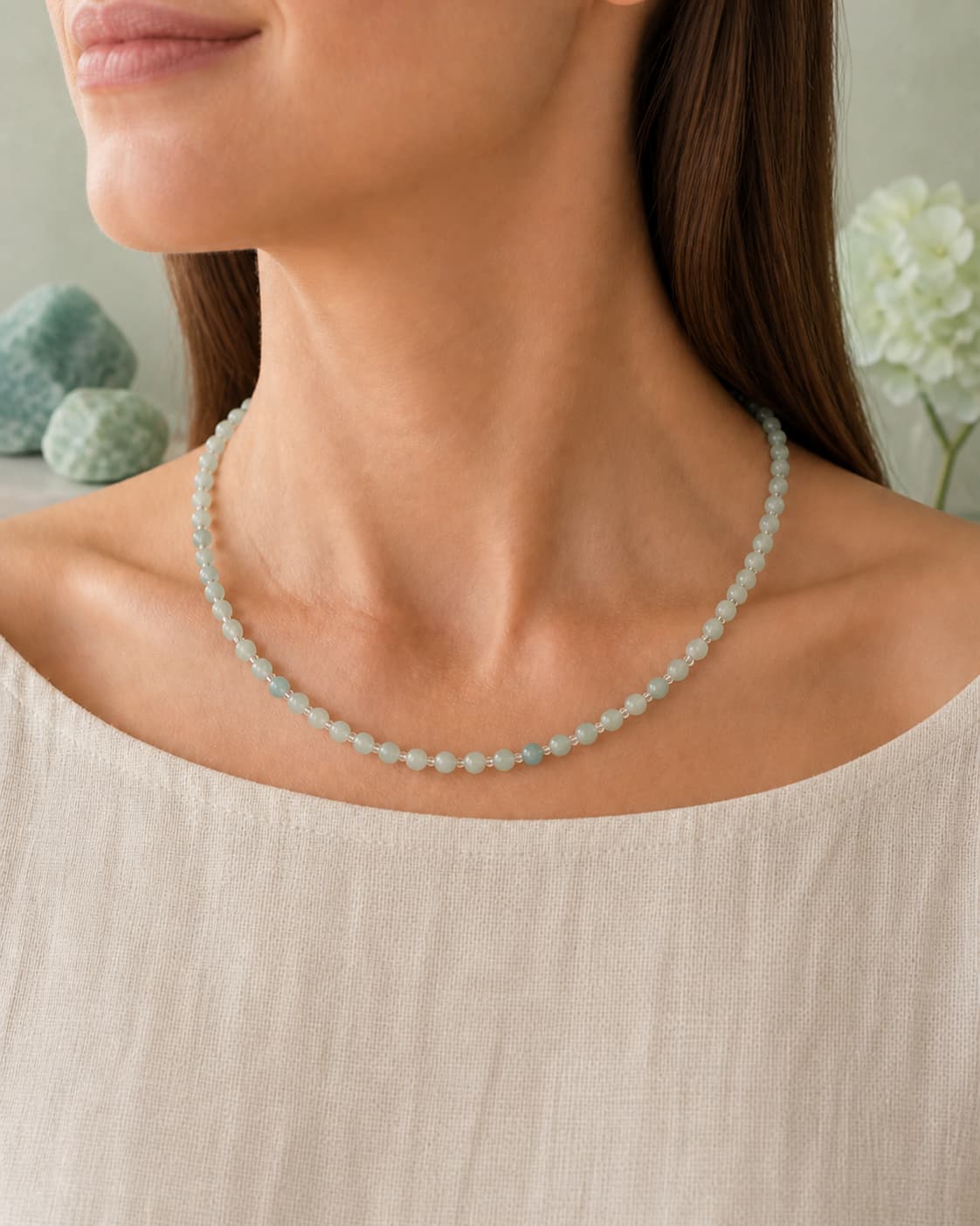 Collar de Amazonita