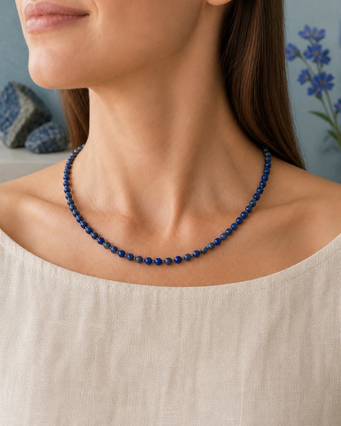 Collar de Lapislázuli
