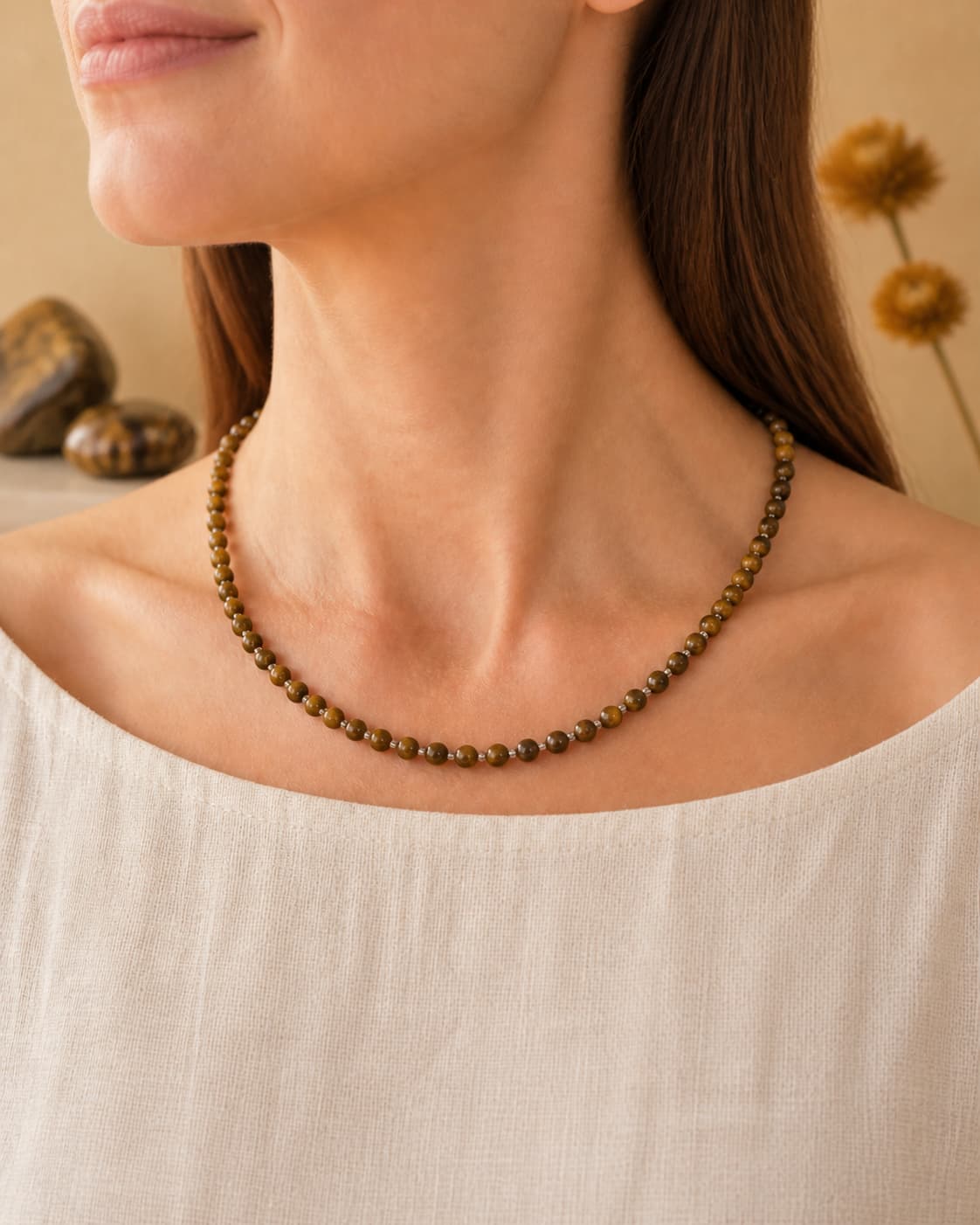 Collar de Ojo de Tigre