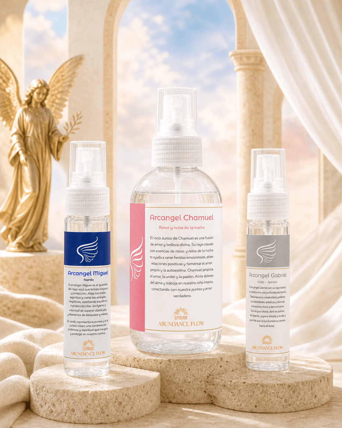 Línea Sprays Áuricos de Arcángeles