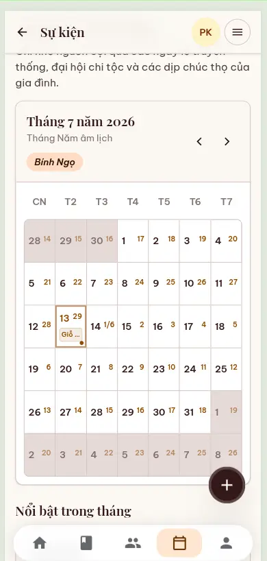 5 bước tạo và in gia phả dòng họ trên Cội Nguồn - hình minh họa